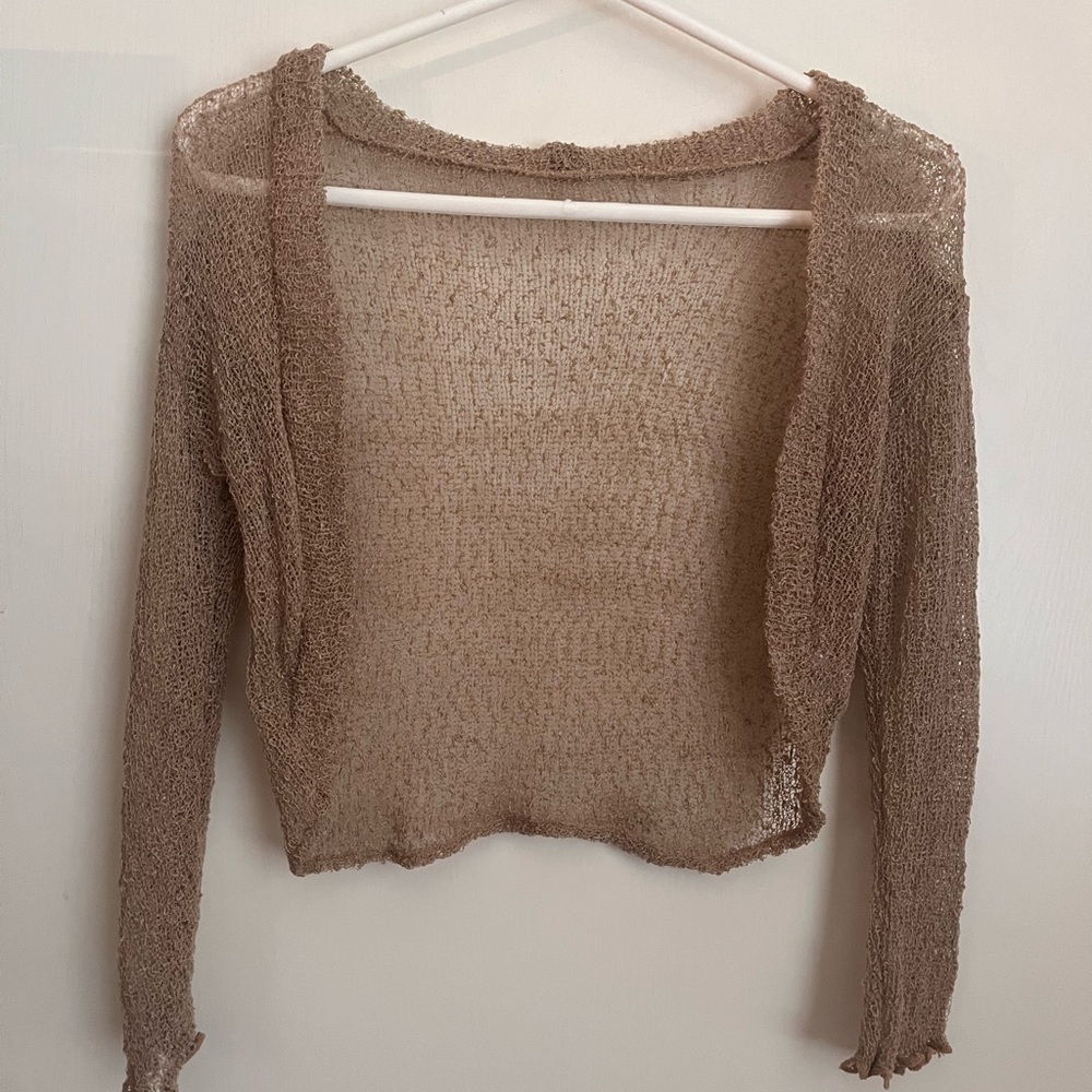 Cute bolero to go with a strapless top or dress. Perfect for summer or night out